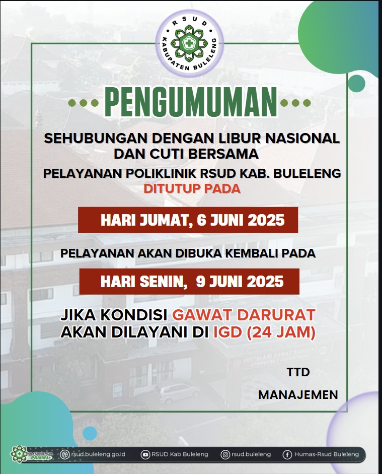 Pengumuman Hari Libur